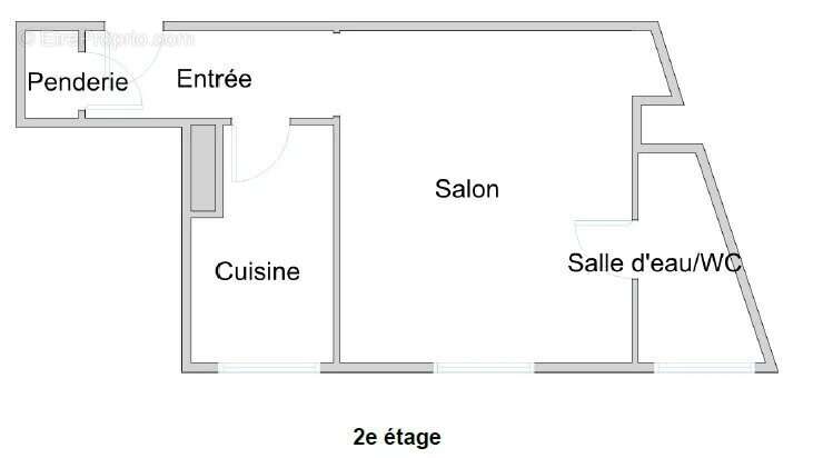 Studio de 23 m² avec ascenseur — Métro Javel - photo 13