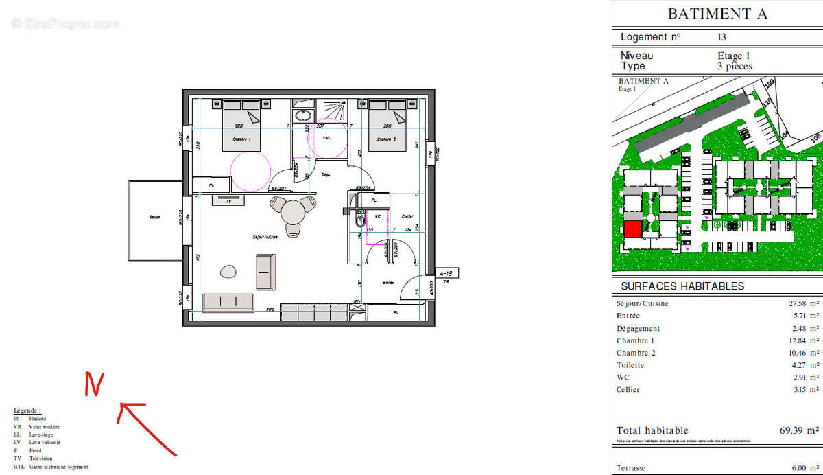 Appartement à ARESSY