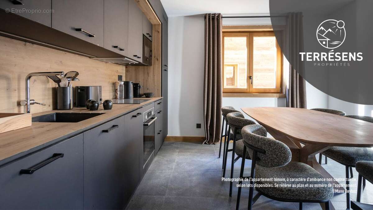 Appartement t3 cabine - résidence les balcons de juliette à notre-dame-de-bellecombe - photo 6