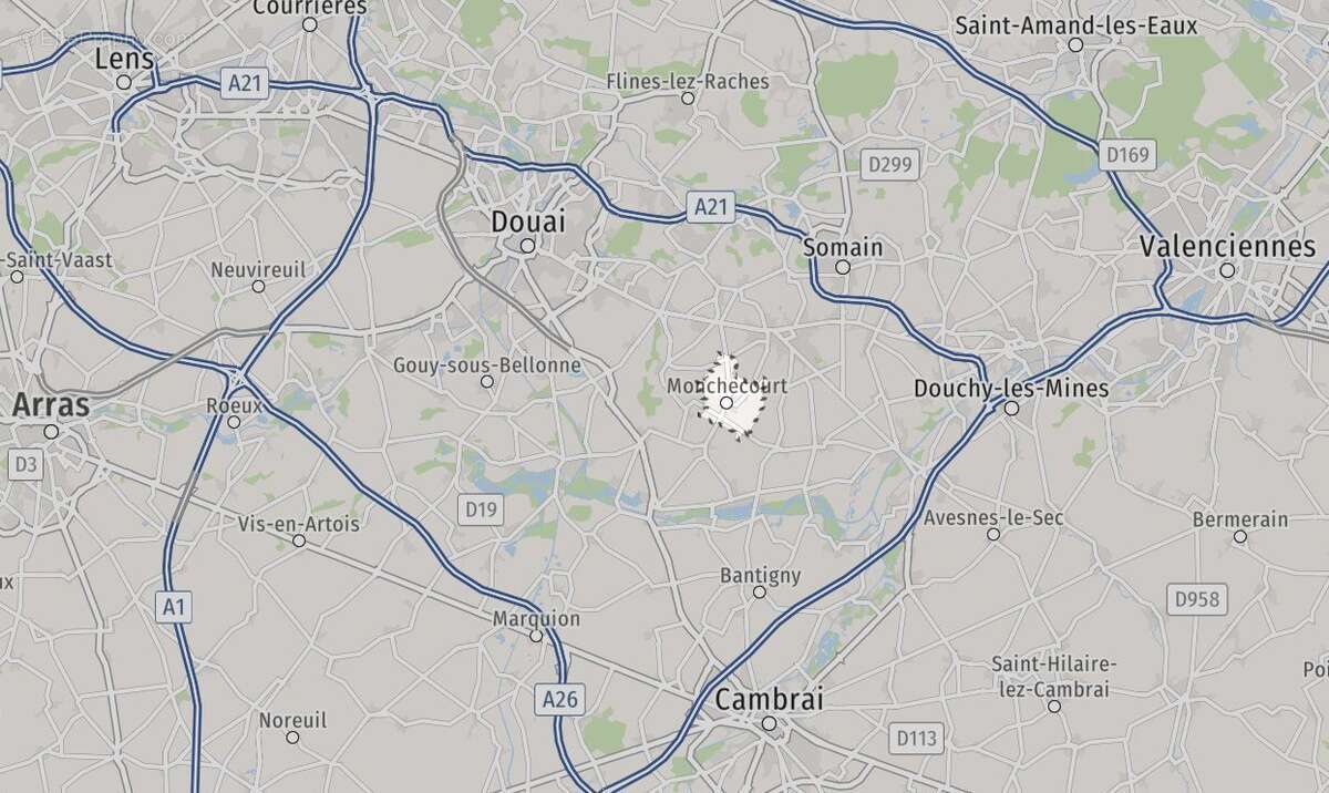 Terrain à MONCHECOURT