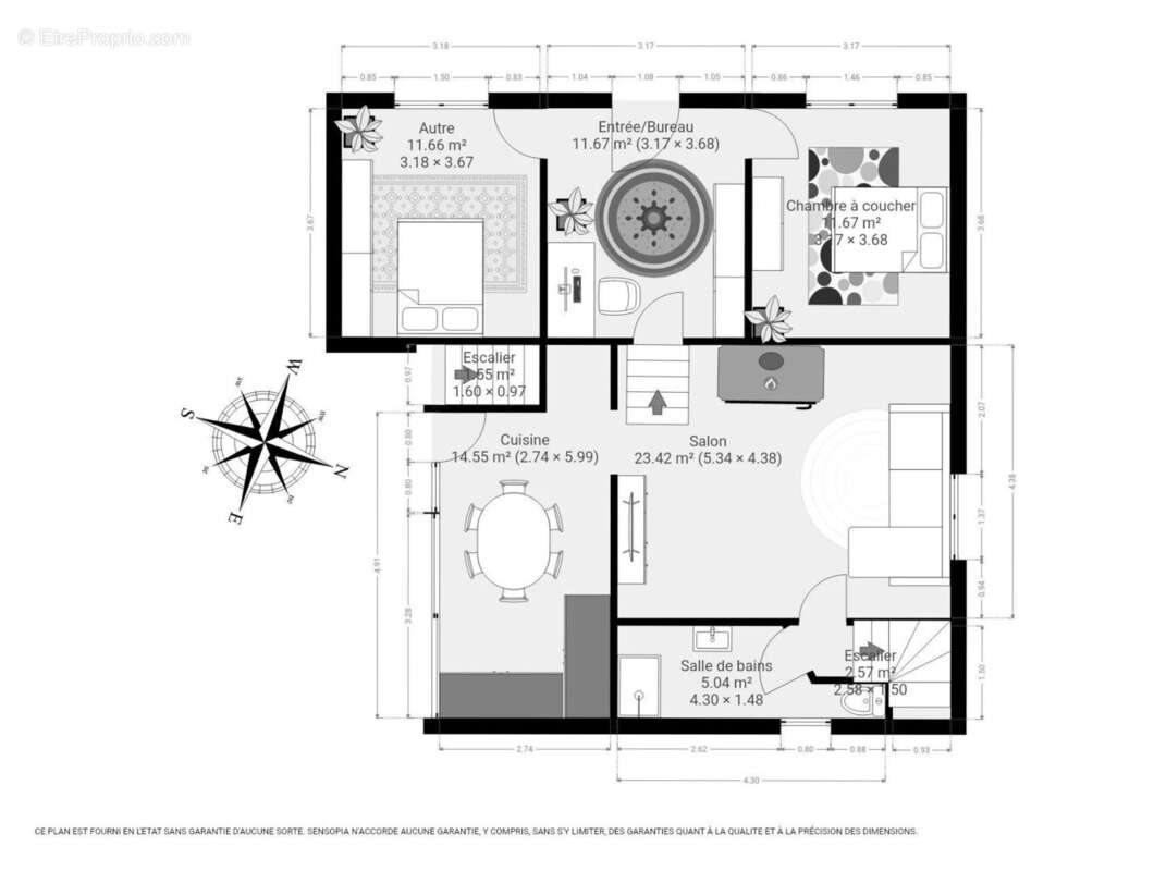 Vente Maison Tremolat(24510) 149 500ï¿œ - photo 2
