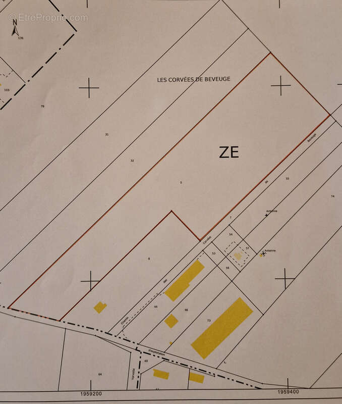 Terrain à VILLERSEXEL