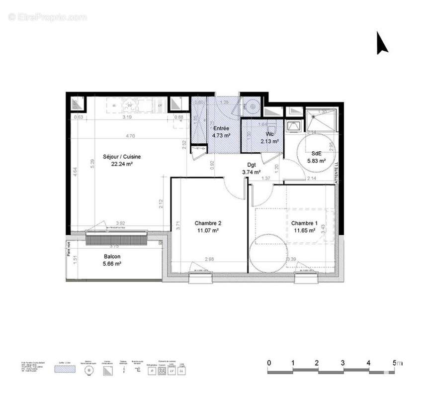 Photo 2 - Appartement à CARPIQUET