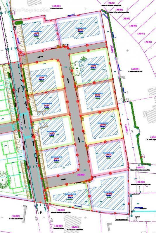 Terrain à MERICOURT