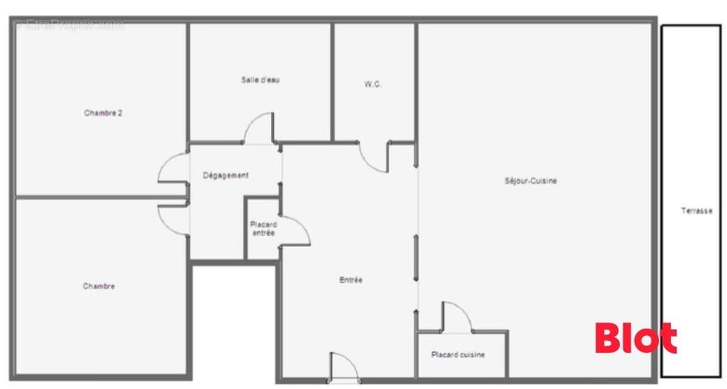 Appartement à NANTES