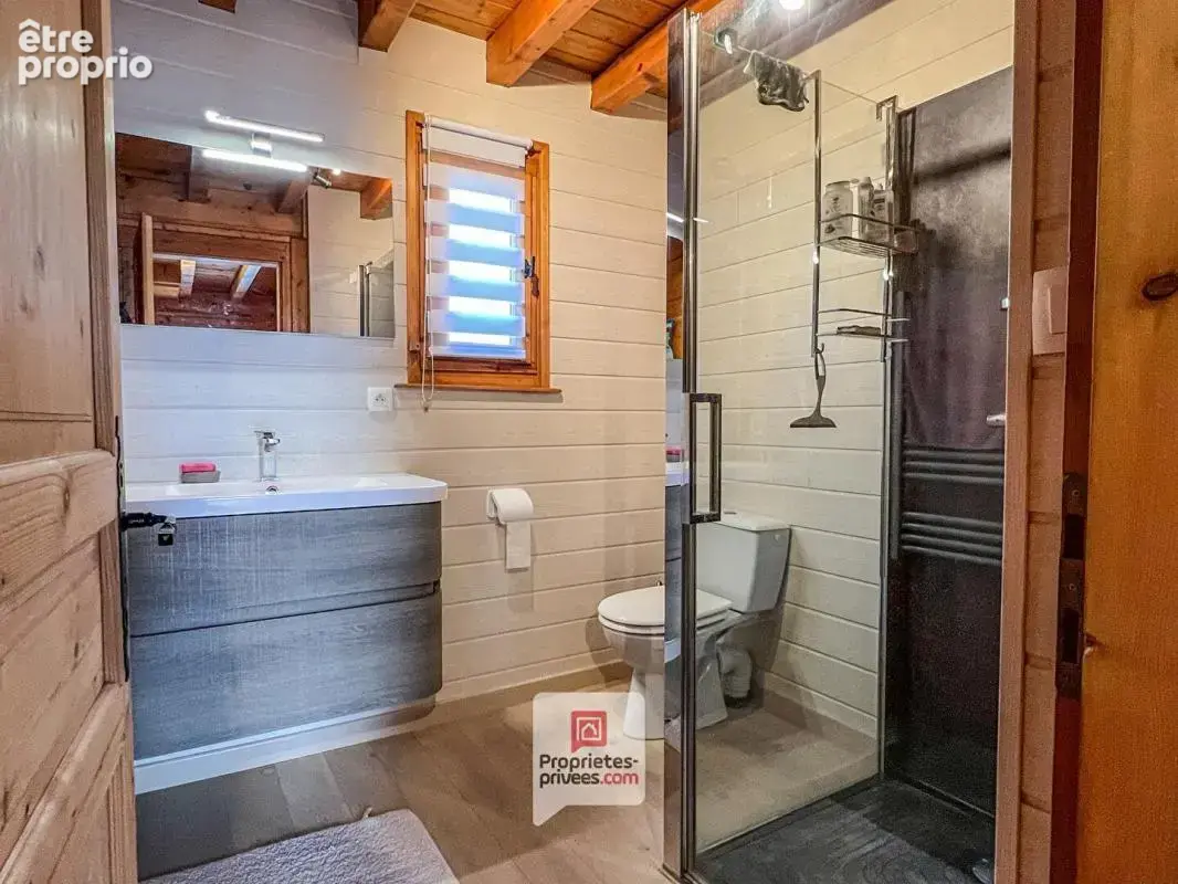 Plateau des Petites Roches (38660) - Chalet en madriers 4 chambres+ studio + carport + jardin - photo 16