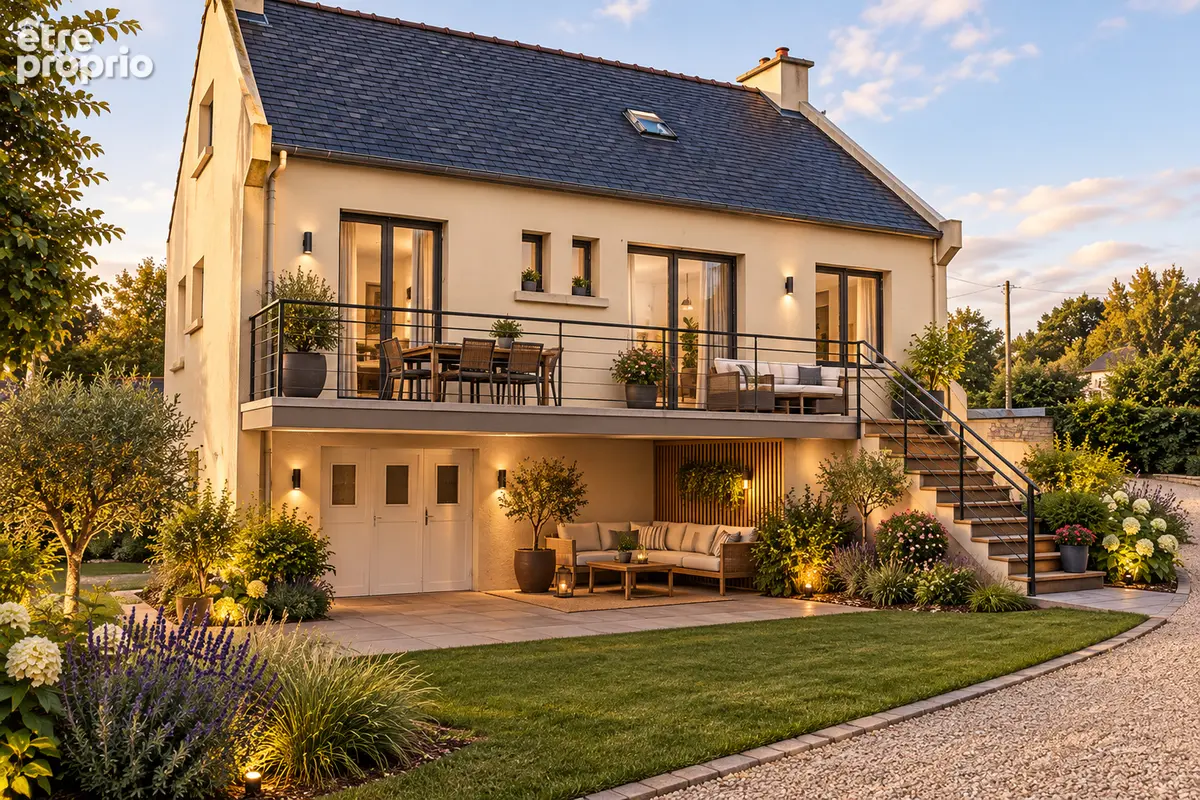 Plestin les greves - maison avec hangar de 600m² - photo 5