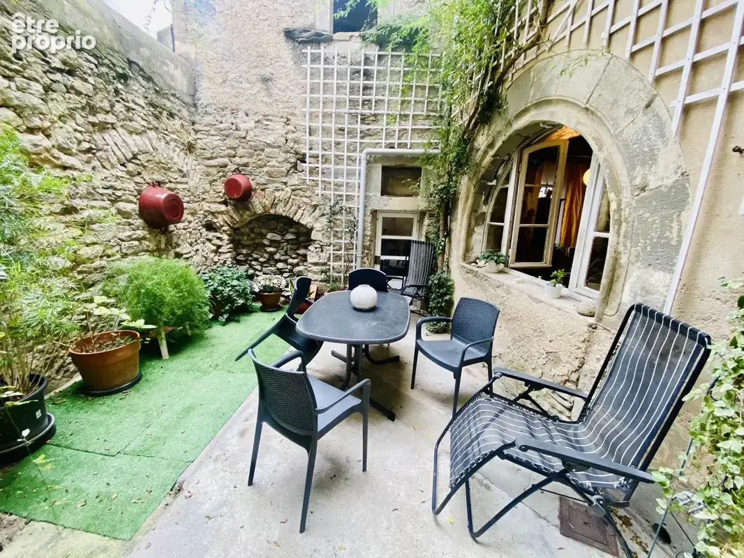 Conques-sur-Orbiel: maison de village de 207 m2 avec cours et jardinet - photo 7
