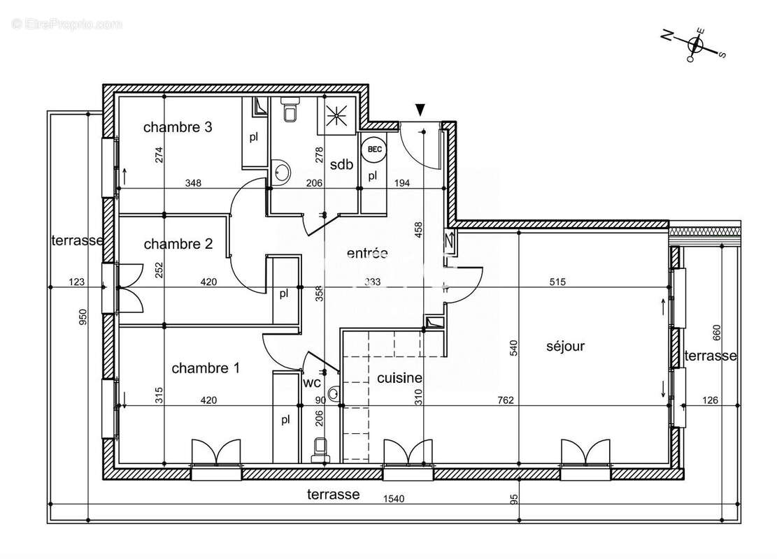 Appartement 89 m² à La Garenne-Colombes  - photo 8