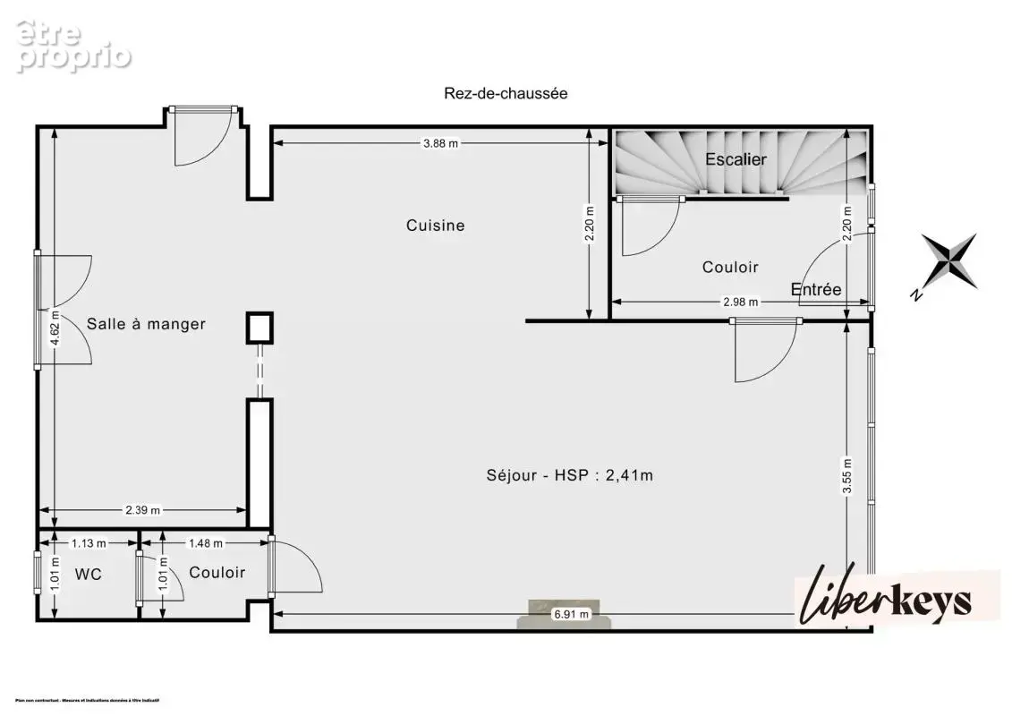 Maison de 120m² avec 4 chambres, jardin, garage, et cave - photo 12