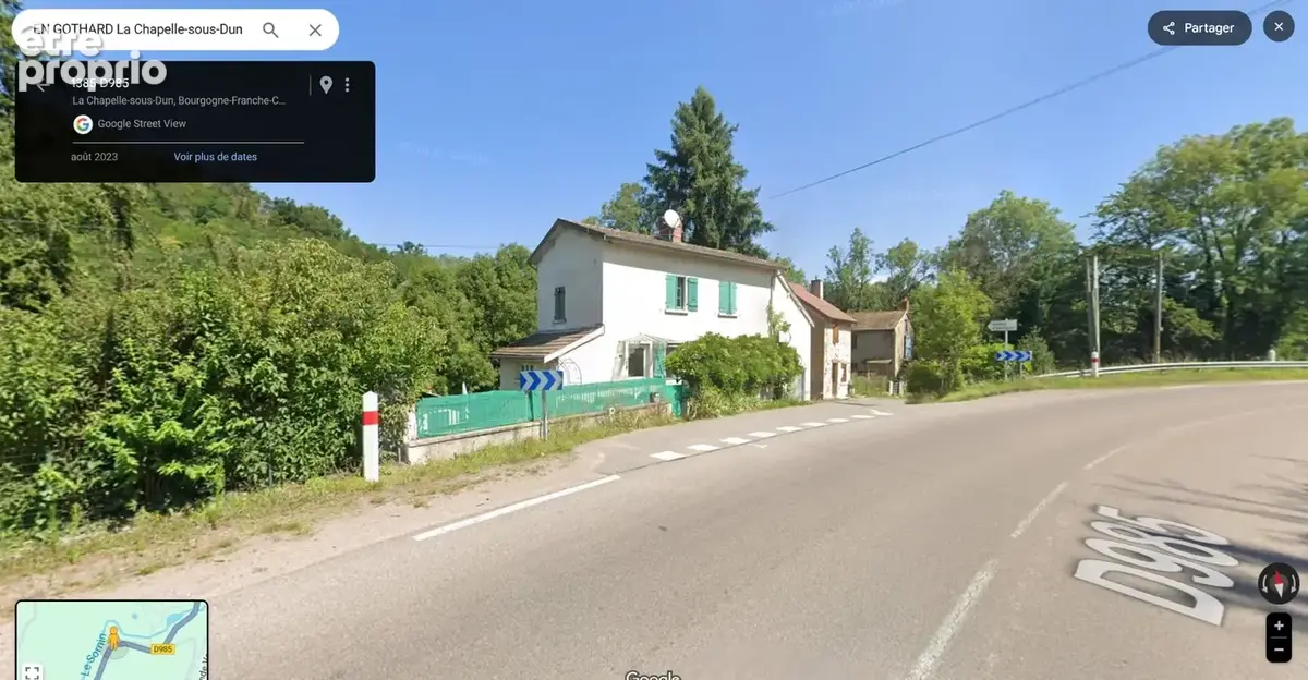 Dpt Saône et Loire (71), à vendre LA CHAPELLE SOUS DUN - maison 78 m² 4 pièces, 2 chambres, sur un terrain de 826 m² - photo 3