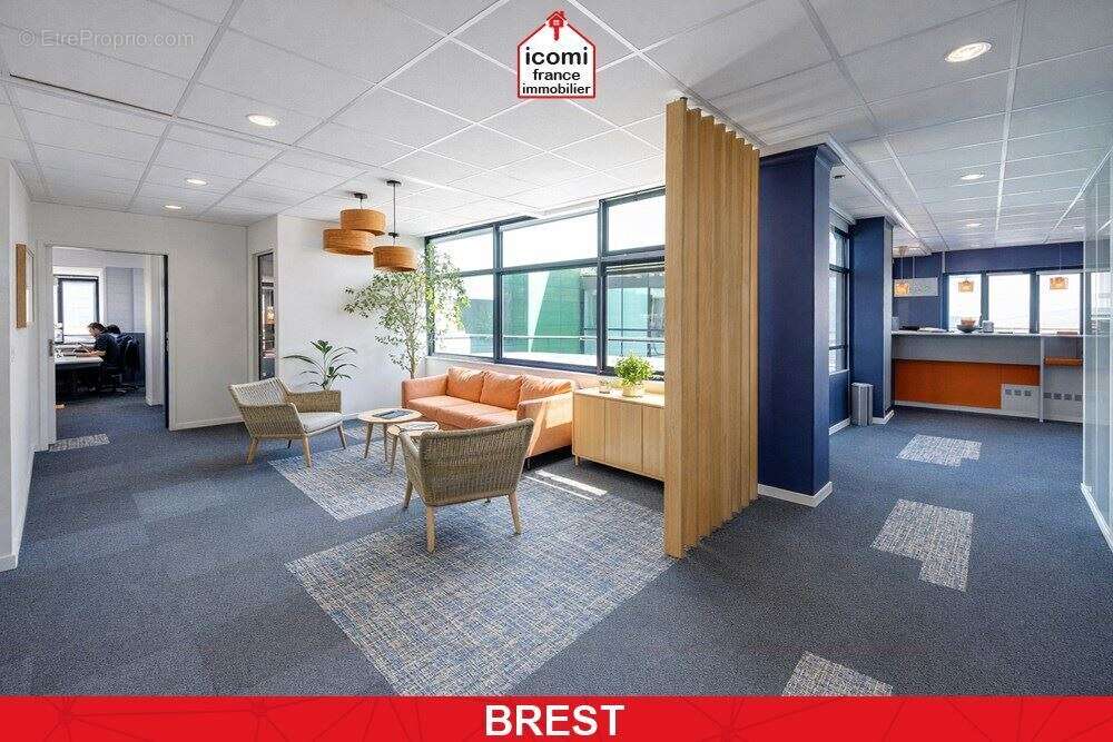 Finistere - brest (29200) - a vendre - locaux disponibles de 462m² pour 2027 - 14 bureaux - 2 salles de reunion - immeuble dalle - photo 6
