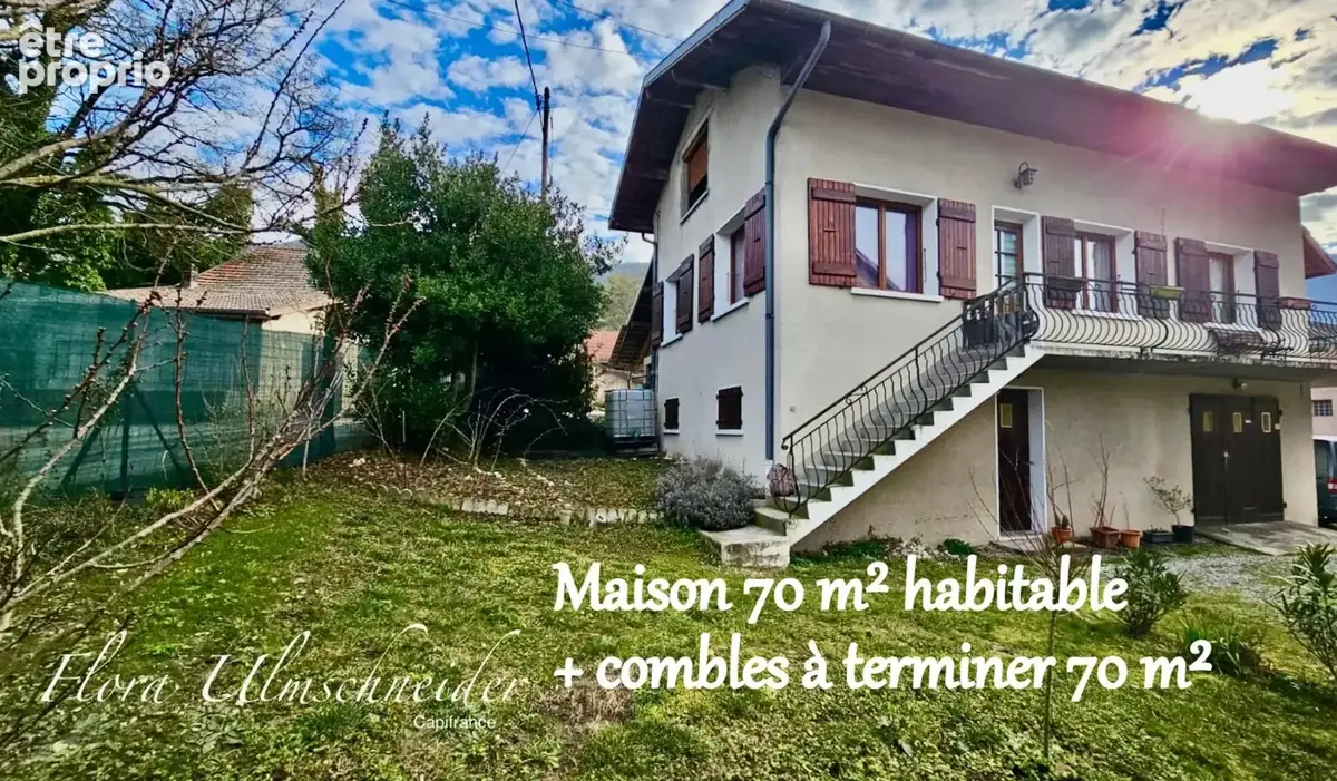 A vendre à CHINDRIEUX, maison individuelle avec fort potentiel d’évolution – Jusqu’à 140 m² habitables. Terrain et garage. Lac d - photo 10