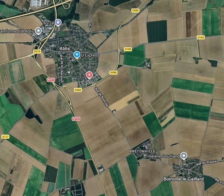 Terrain à BOINVILLE-LE-GAILLARD