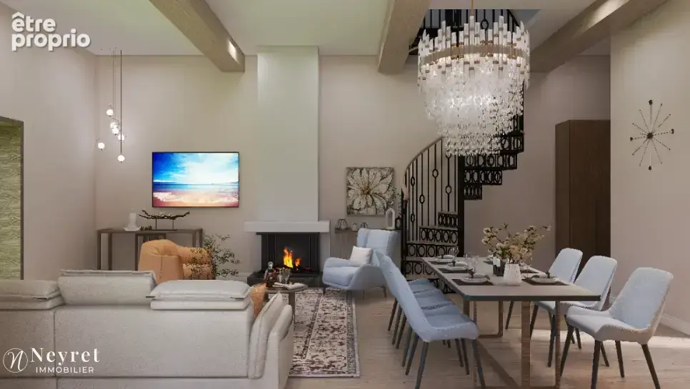 en duplex Jardin de 450 m2 vendu en plateau à aménager Sérézin-du-Rhône - photo 11