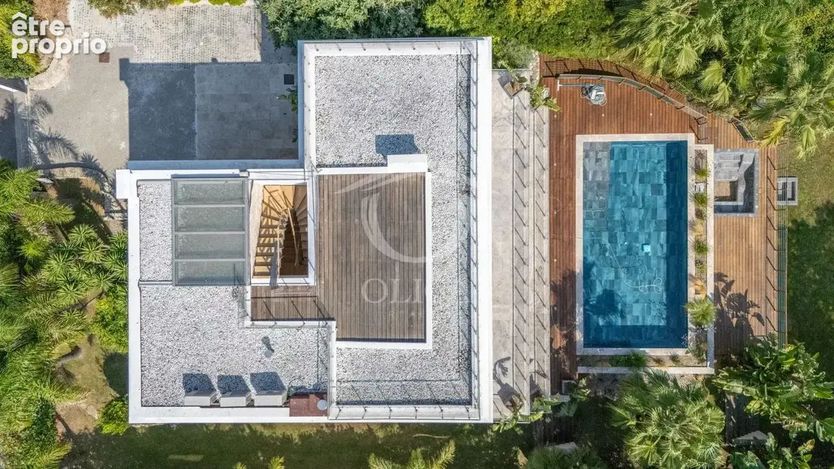 Villa contemporaine rénovée avec vue mer panoramique - cap d'antibes - photo 3