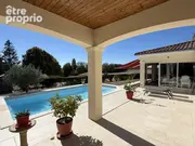 TERRASSE ET PISCINE - Maison à SAINT-MAIGRIN