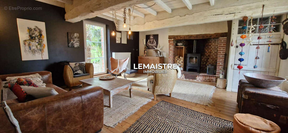 Maison à vendre - 10 min d'Yvetot - 166 m² - 4 chambres - Garage indépendant - Terrain de 1 780 m² - photo 2