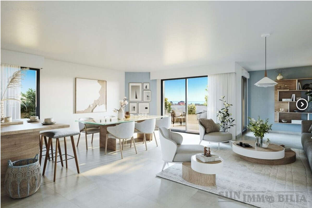 Appartement 84 m² à Cagnes-Sur-Mer  - photo 2