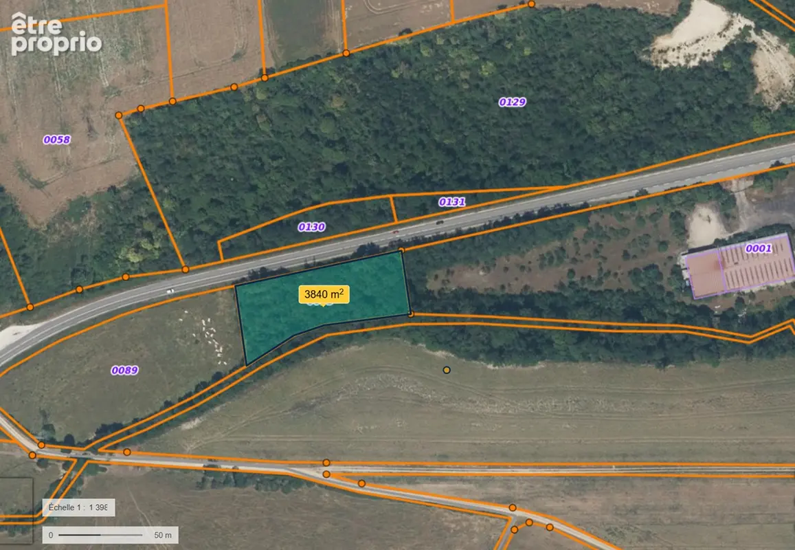 Auxerre - terrain constructible de  3.845m² - axe a6 sud - liaison sud - photo 2