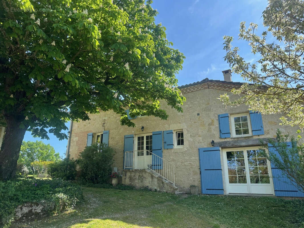 façade est - Maison à LECTOURE