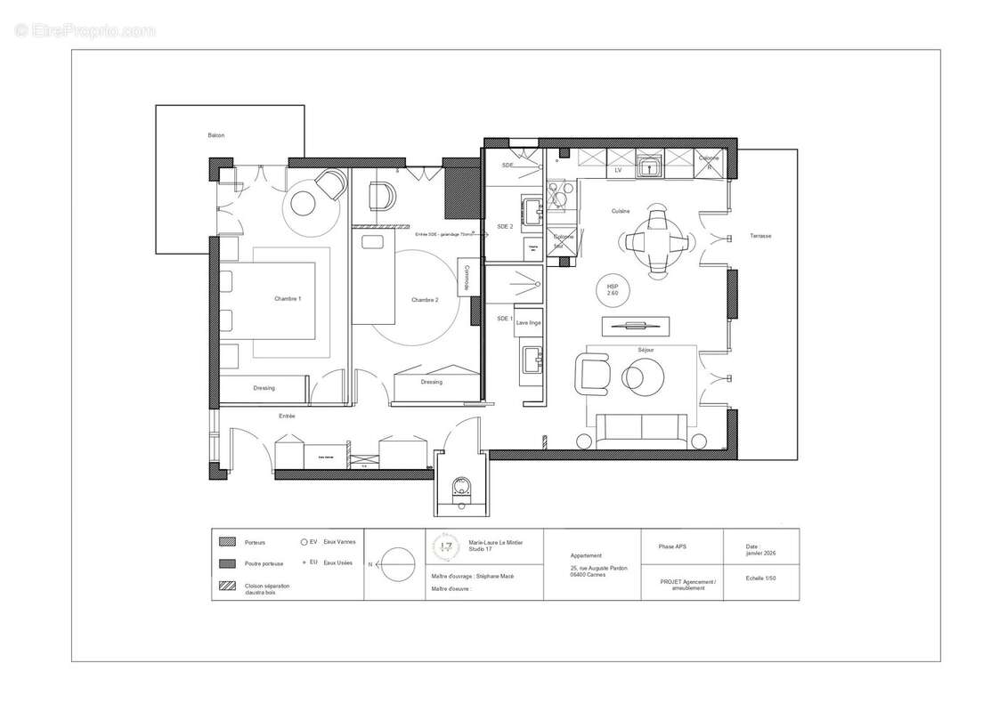 Appartement à CANNES