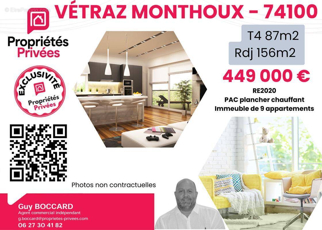 Appartement à VETRAZ-MONTHOUX