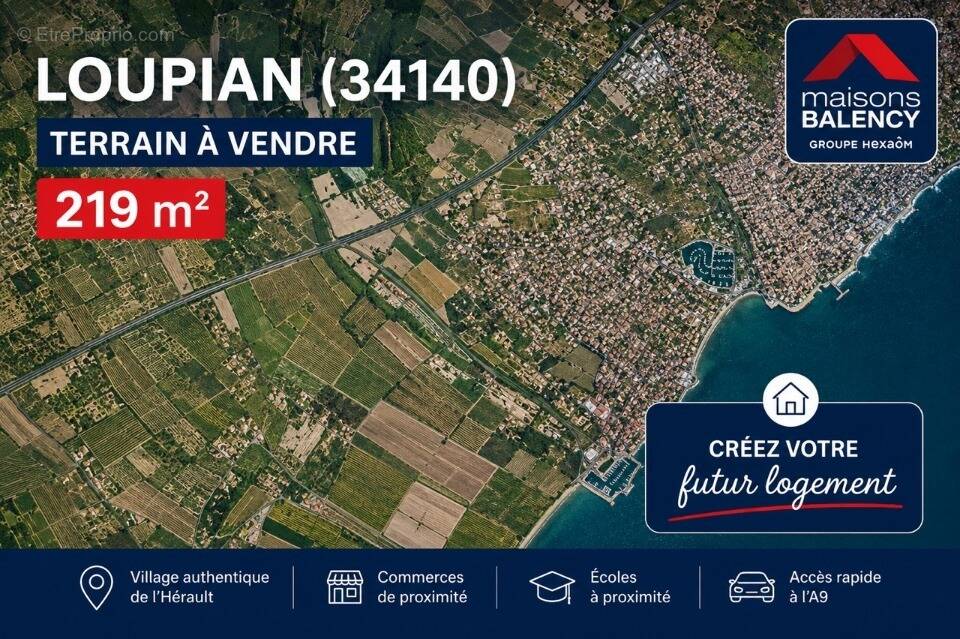 Terrain à LOUPIAN