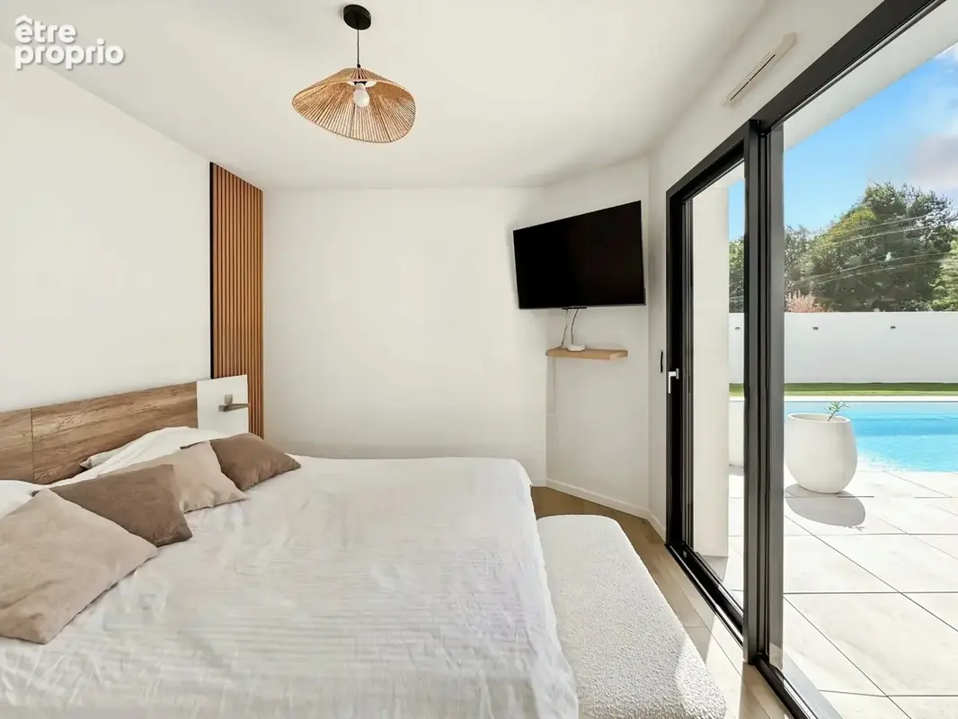 Saint-barthélemy-d’anjou – propriété contemporaine d’exception – piscine – espace bien-être - photo 11