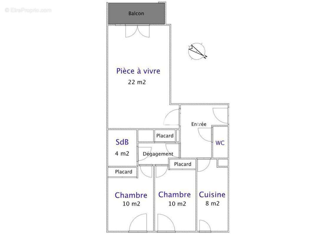 Appartement à VIGNEUX-SUR-SEINE