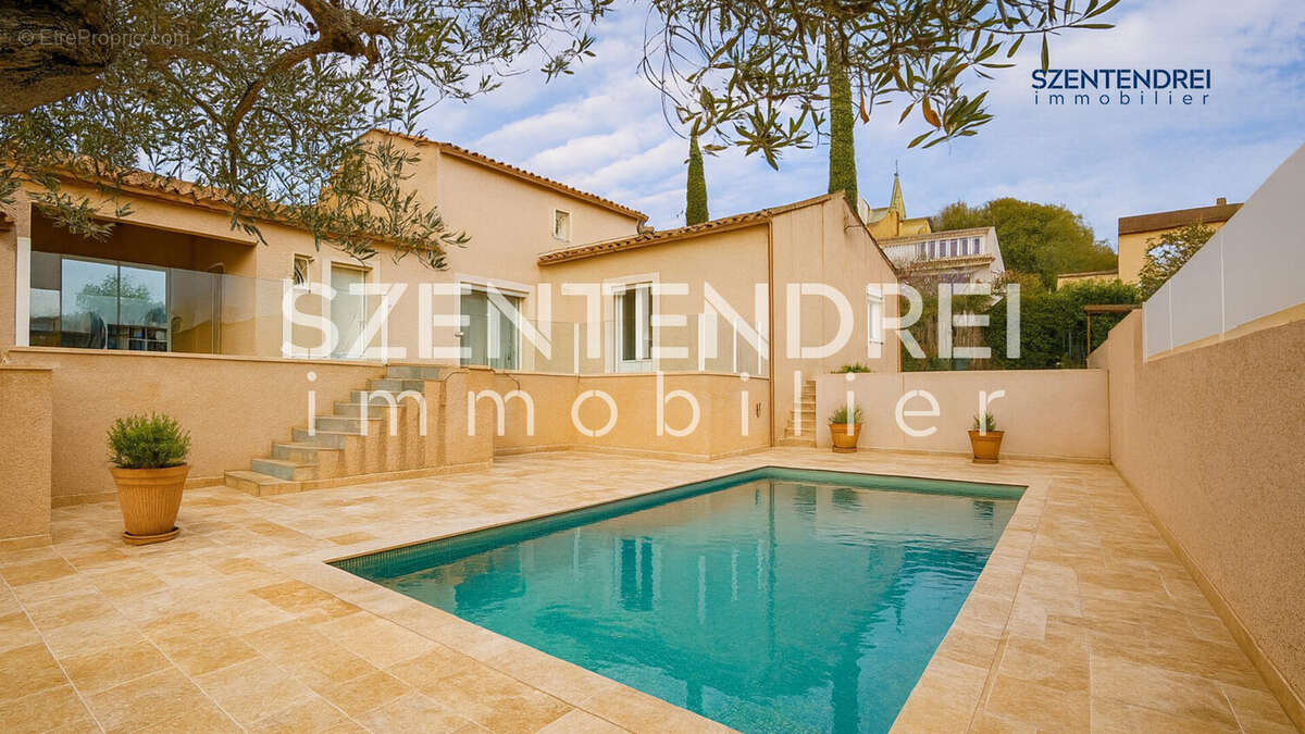 vente villa entre vignes szentendrei immobilier  - Maison à LUNEL-VIEL
