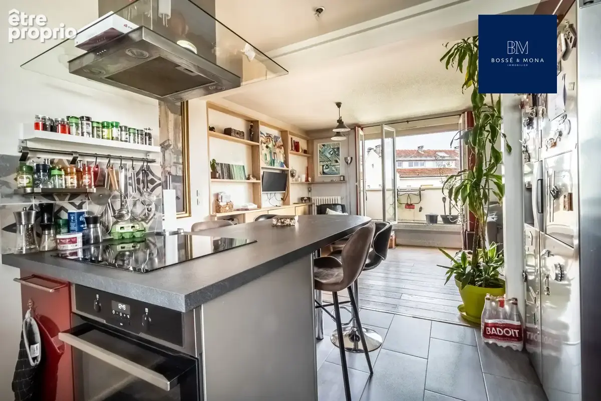 Appartement 58m2, dernier étage avec terrasse, à 400m de la gare de Bécon-les-Bruyères - photo 6