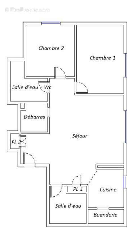 Appartement à PARIS-13E