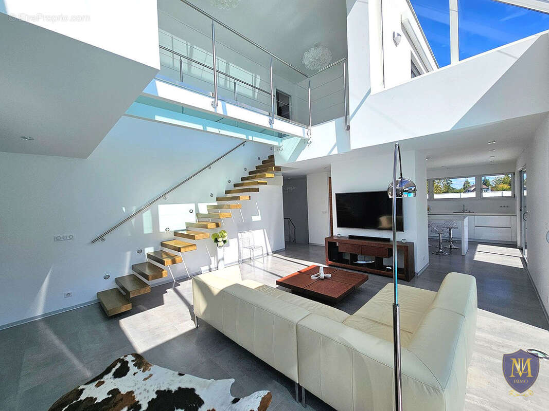 Attenschwiller au calme villa d'exception aux prestations haut de gamme de 260 m2 avec piscine - photo 5