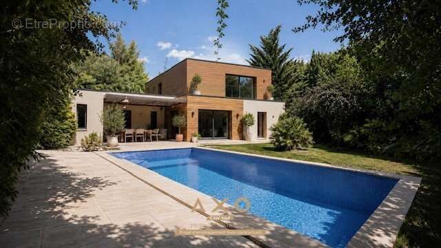 Aix en provence - proche set club - terrain viabilise clôture - 833m2 - maison r+1 -200m2 - piscine - pool house existants- 5800 - photo 3