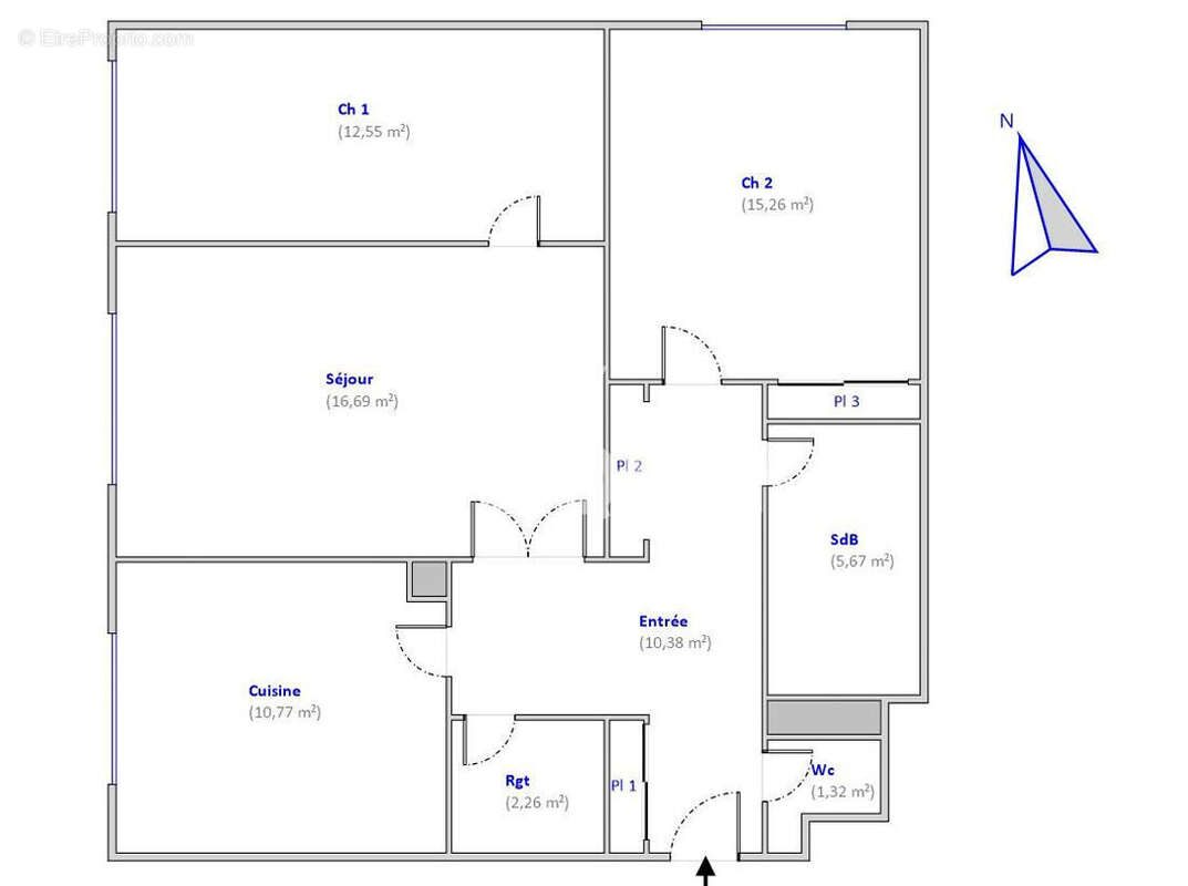Appartement à LYON-4E