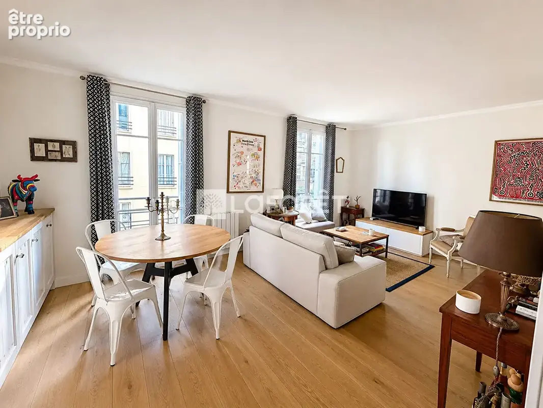 Appartement Levallois Perret 3 pièce(s) 60m2 - photo 2
