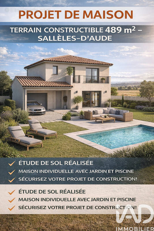 Photo 1 - Terrain à SALLELES-D'AUDE