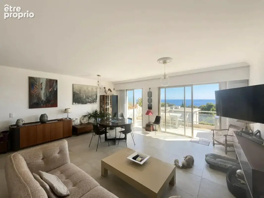 Eze bord de Mer, duplex 4 pièces, vue mer - photo 3