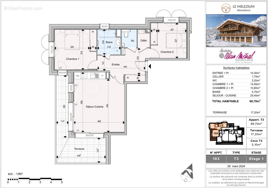 Appartement à ABONDANCE