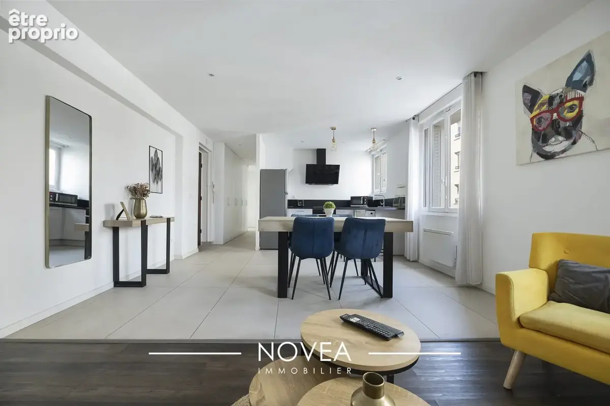 Appartement 3 pièces 63 m² à vendre à Villeurbanne (69100) - photo 2