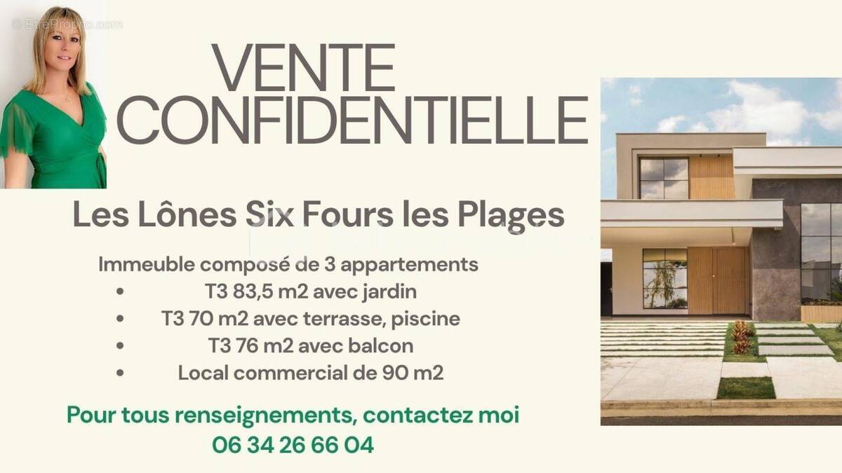 Appartement à SIX-FOURS-LES-PLAGES