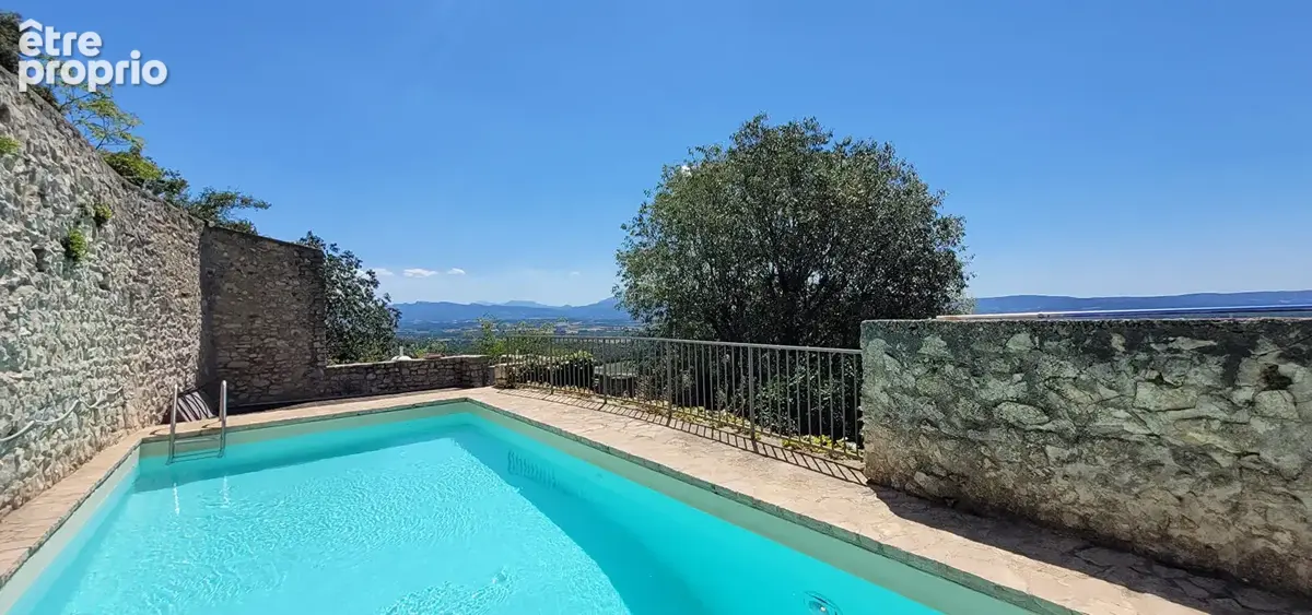 Maison de village avec vue panoramique, jardin et piscine - photo 2