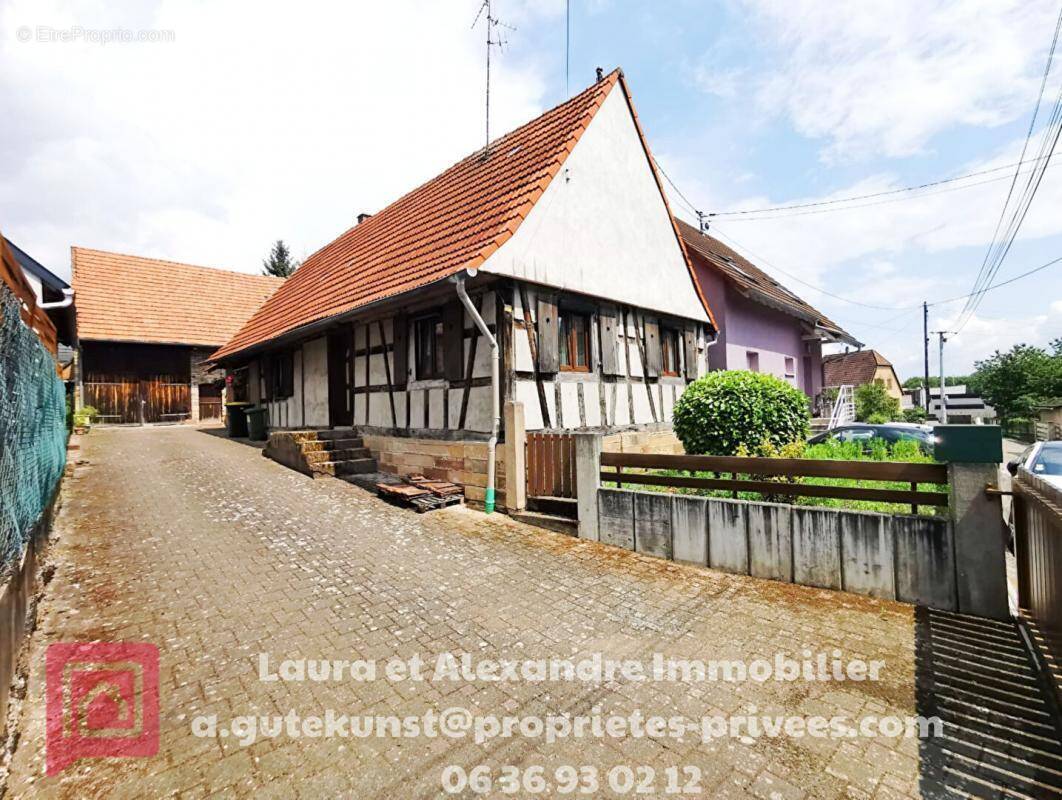 Maison à OBERHOFFEN-SUR-MODER