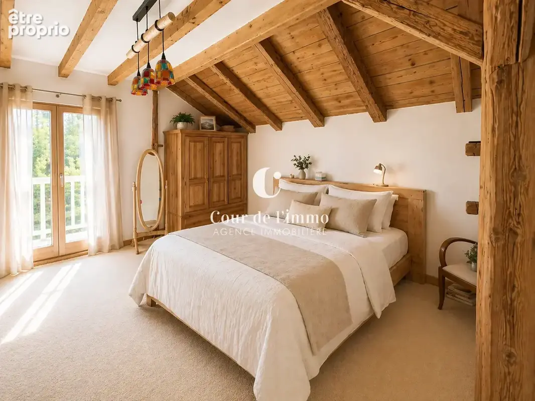 Glieres-val-de-borne - ferme renovee 176 m2 - photo 4