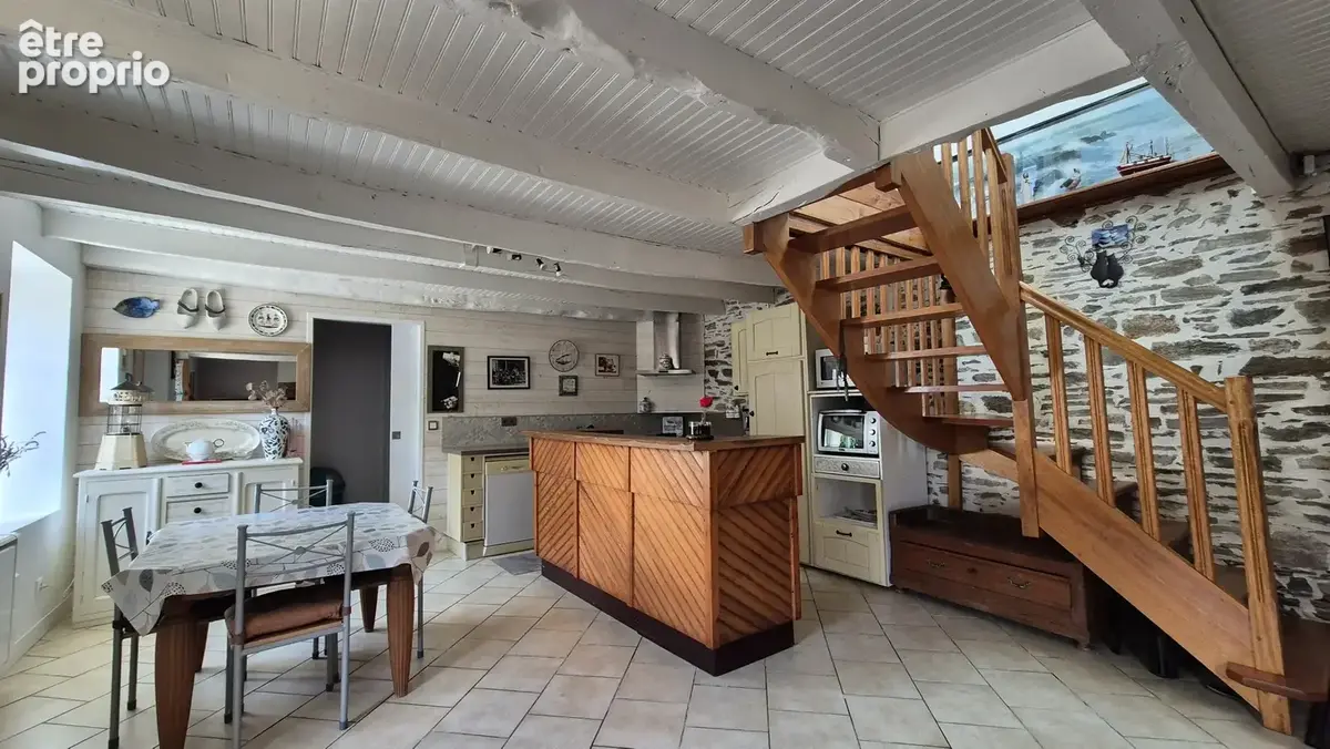 Longère rénovée en hameau proche du POULDU - photo 6
