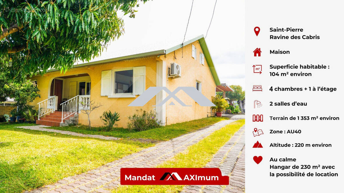 Maison à SAINT-PIERRE