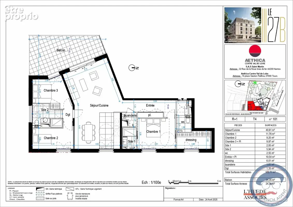 Appartement à ORLEANS