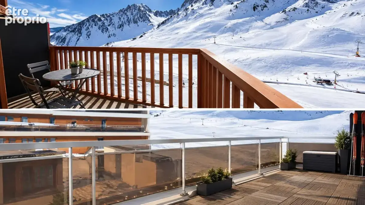  La Mongie – 3 chambres, grande terrasse & vue exceptionnelle sur les pistes - photo 3