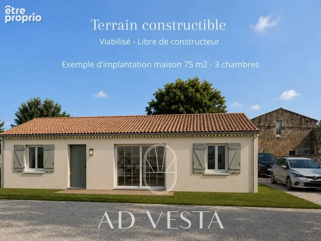 Photo Terrain à Beguey au prix de 56 000€